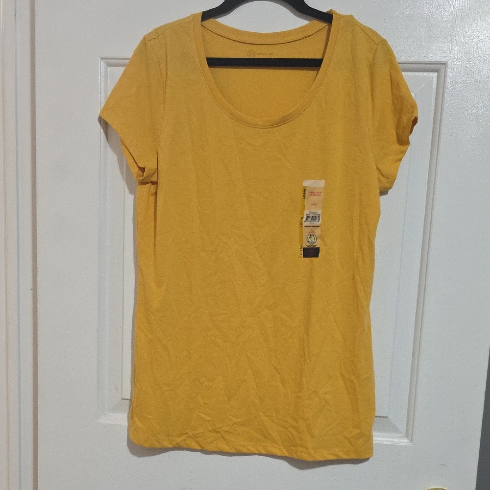 No Boundaries Yellow Short Sleeve Tee